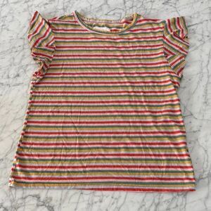 Ban.do Striped Tee Shirt Womens M